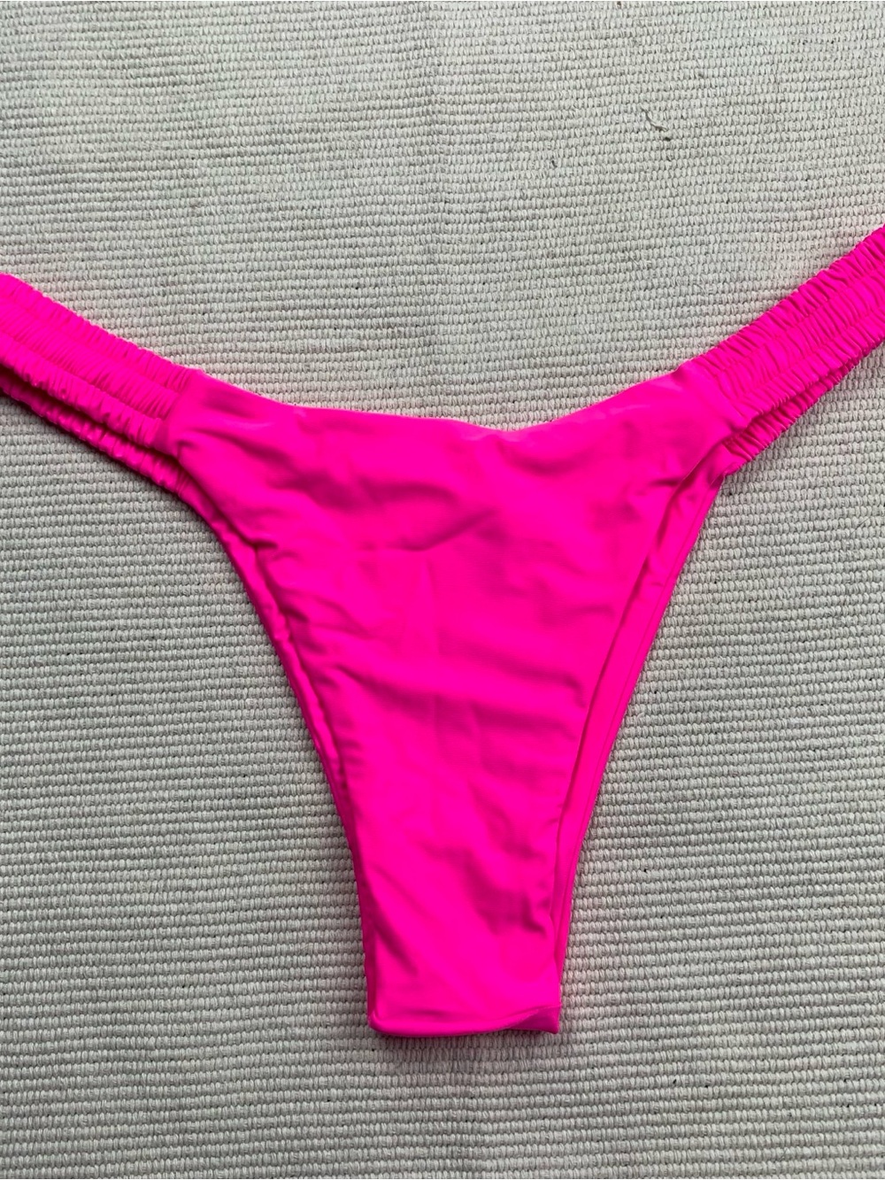 moana bikini Bright Hot Pink High-Cut Bikini Bottom